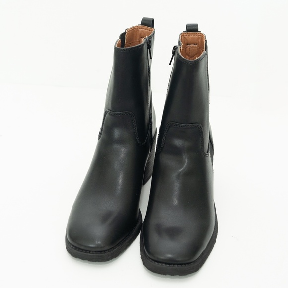 Zodiac - Claret Block Heel Chelsea Booties - Picture 7 of 13